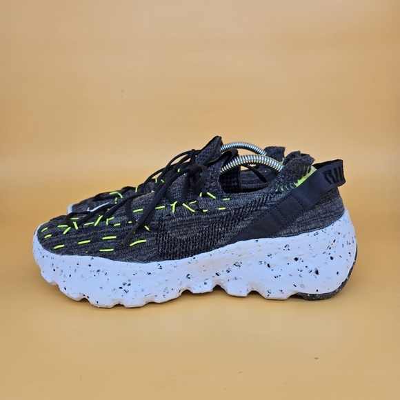 Nike Space Hippie 04 'Black Volt' Men's Running Shoes Size 9 - Picture 1 of 8